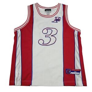 Vintage Reebok Allen Iverson I3 Basketball Jersey Size Youth Medium Y2K
